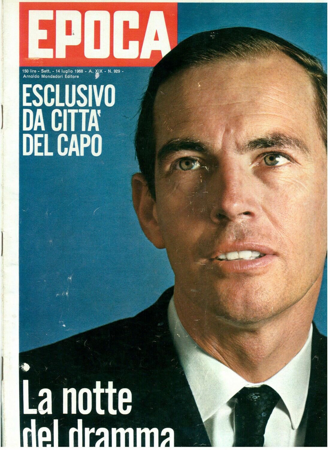 epoca rivista vintage 1968 anno XIX N.929 - Mondadori ed