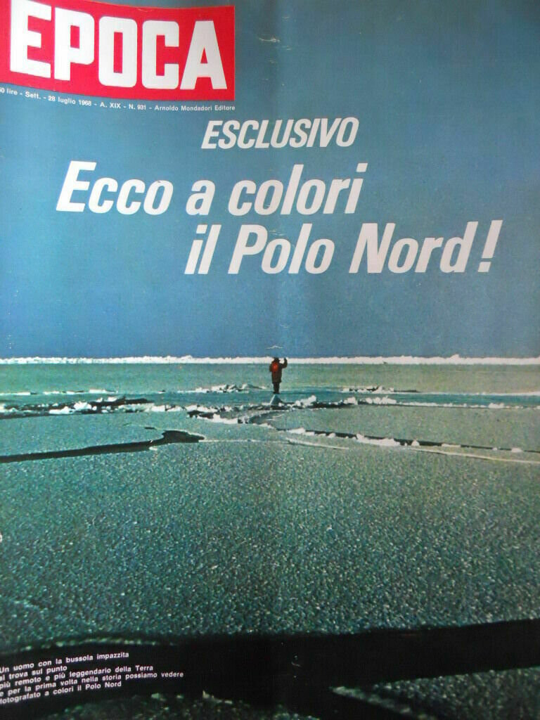 epoca rivista vintage 1968 anno XIX N.931 - Mondadori ed