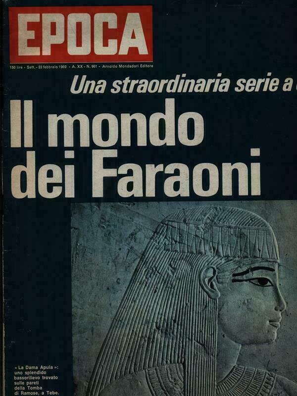 epoca rivista vintage 1969 anno XX N.961 - Mondadori ed