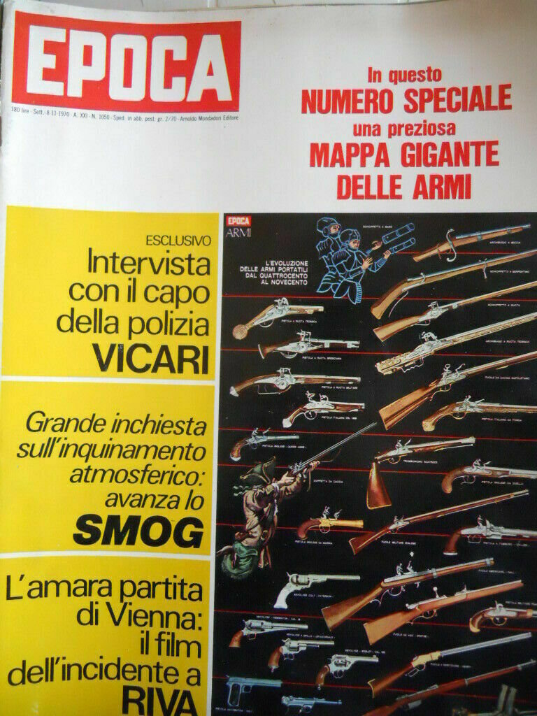 epoca rivista vintage 1970 anno XXI N.1050 - Mondadori ed