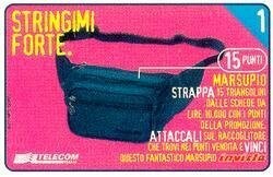 carte telefoniche - La 10 Vince - Marsupio -italia da L.10000 Mantegazza - Usata