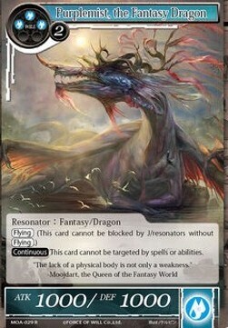 Purplemist, the Fantasy Dragon- FOW -MOA-ITA-NM