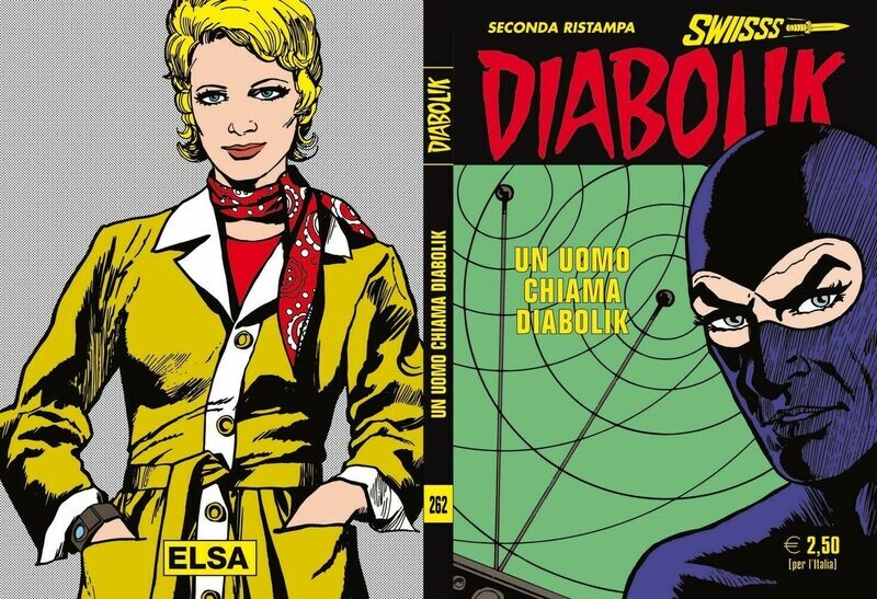 Diabolik Swiss - seconda ristampa - N.262 - Un uomo chiamato Diabolik (come nuovo)