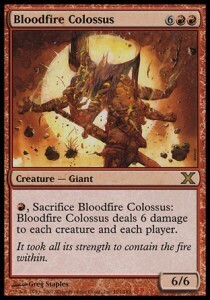 Bloodfire Colossus - MTG Card - Tenth Edition - 10E- Lingua:ITA - EX