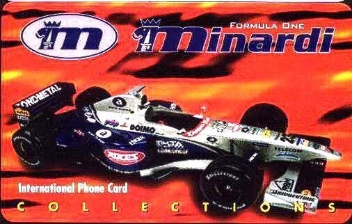 carte telefoniche - Promo Card - Minardi Collection set -italia da promocard  (catalogo) Col:IT-PLC-DUM-0002 Usata