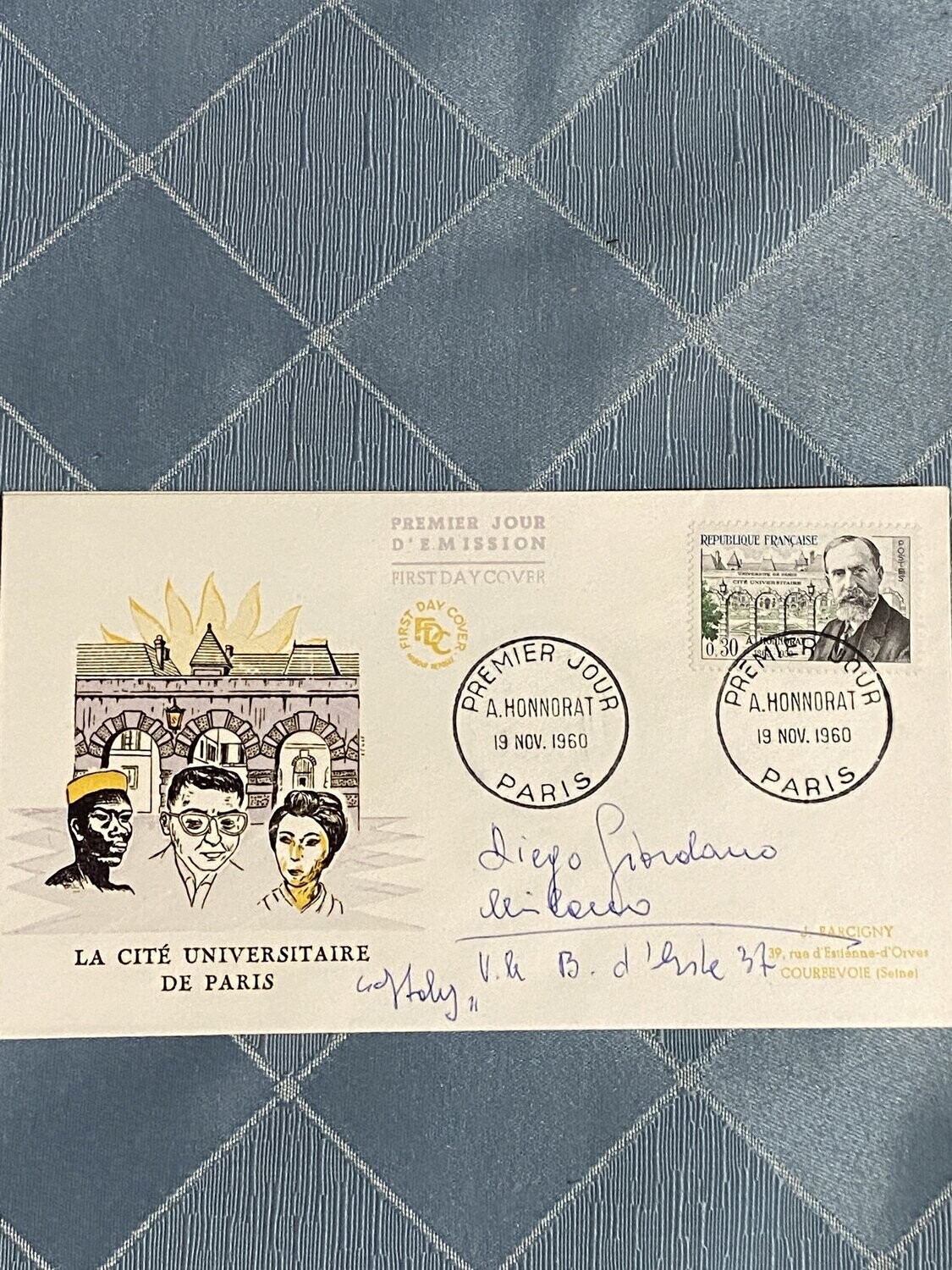 FDC Francia - La Citè Universitaire de Paris - 1960 - 0,30 F