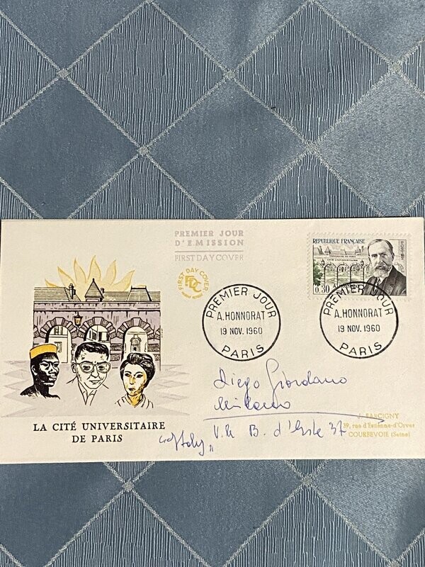 FDC Francia - La Citè Universitaire de Paris - 1960 - 0,30 F