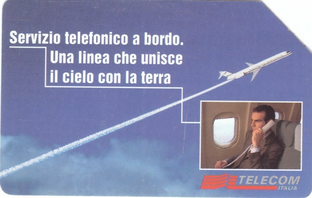 carte telefoniche - Servizio telefonico a bordo -italia da L.5000 Technicard S.p.A. (catalogo) C&C:2624, Gol:566 Usata