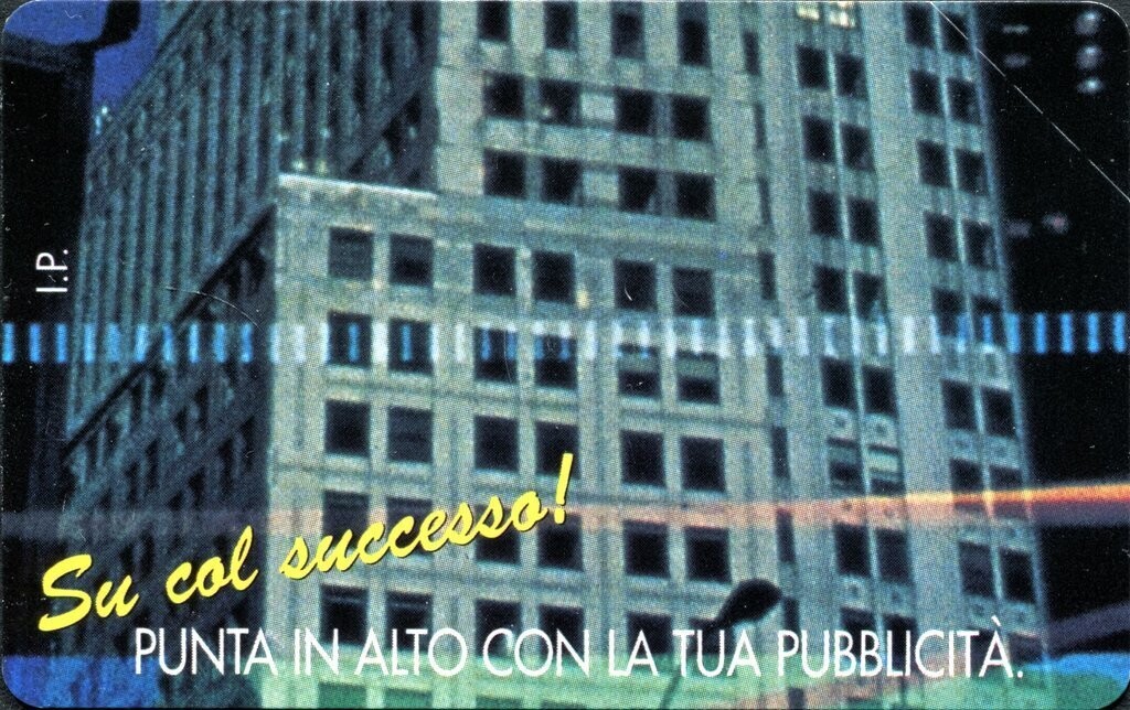 carte telefoniche - Su col successo! -italia da L.10000 Mantegazza (catalogo) C&C:2499, Gol:436 Usata