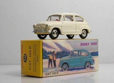 Fiat 600D Colore bianco - Dinky toys