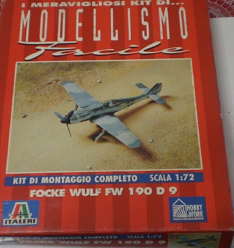 FOCKE-WULF 190-A8/F - Modellismo facile Italeri 1990 scala 1:72 (AEREO) -Nuovo