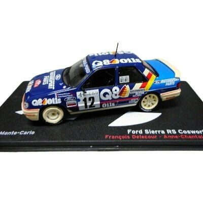 Ford sierra RS cosworth 4x4 1991 rally Montecarlo - Altaya 1/43