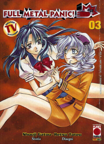 Full metal panic N.3 - ed. planet manga/panini comics