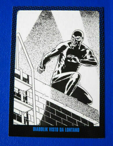 Figurina - Diabolik il re del Terrore - Sticker no. C16 -   Nuova -Ed Panini - ITALIA