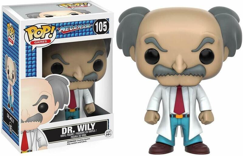 Funko Pop Vinile Megaman Dr. Wily