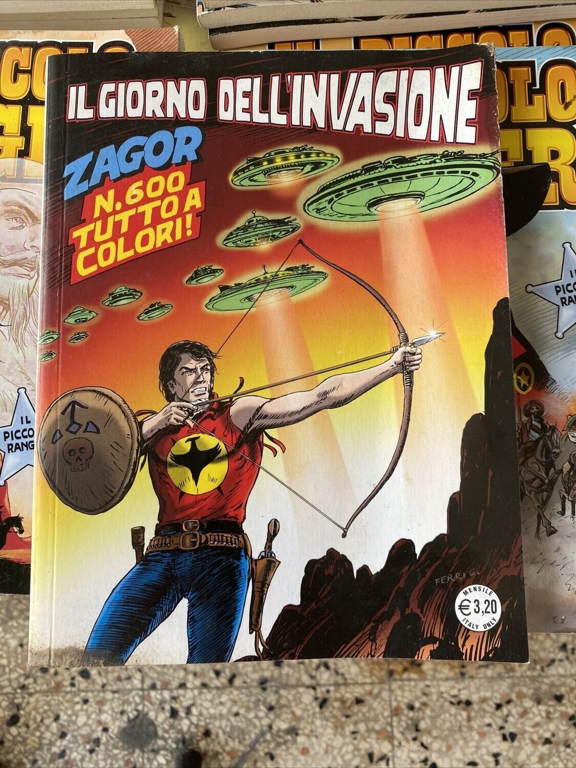 ZAGOR n. 651 Il giorno dell'invasione di Ferri ed. Bonelli
