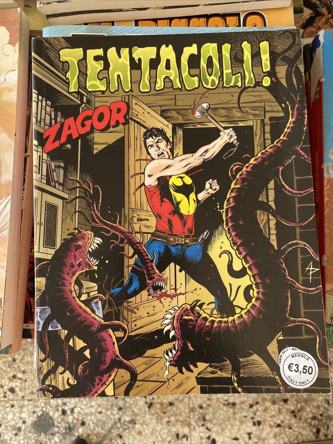 ZAGOR ZENITH N.677 TENTACOLI!
