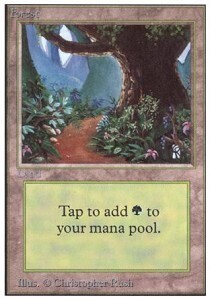 Forest - MTG Card - Unlimited - 2ED- Lingua:EN - PO