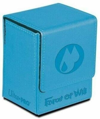 Force of Will Water Magic Stone Flip Box - color blue