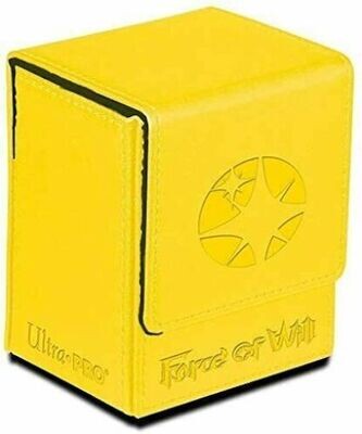 Force of Will Water Magic Stone Flip Box - color yellow