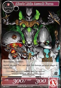 Alice's Little Assault Force- FOW -SKL-ITA-NM-foil