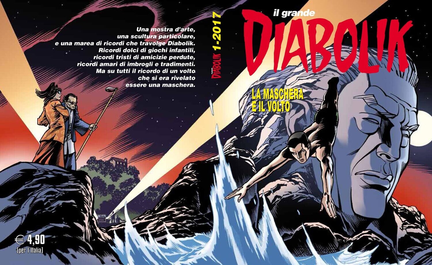 Il grande Diabolik - LA MASCHERA E IL VOLTO 1-2017