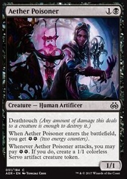 Carta MTG-Avvelenatrice d'Etere-AER
