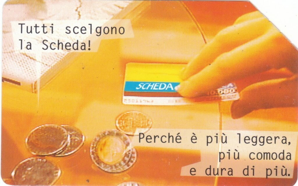 carte telefoniche - Tutti scelgono... - Mano -italia da L.10000 Technicard System S.p.A. (catalogo) C&C:2599, Gol:540 Usata