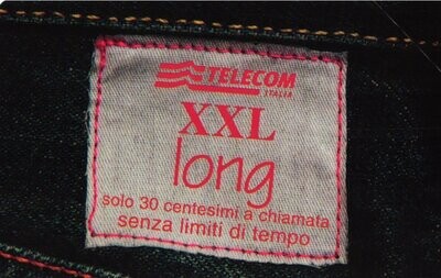 carte telefoniche - XXL Long -italia da 3   C&C:F3992, Gol:1957 Usata