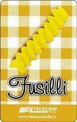 carte telefoniche - W La Pasta - Fusilli -italia da L.10000/€5,16   C&C:F3415, Gol:1296 Usata