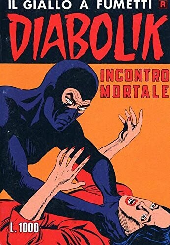 Diabolik ristampa - N.211 - incontro mortale (condizioni accettabili)