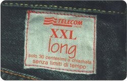 carte telefoniche - XXL Long -italia da 3   C&C:F4151, Gol:2067 Usata