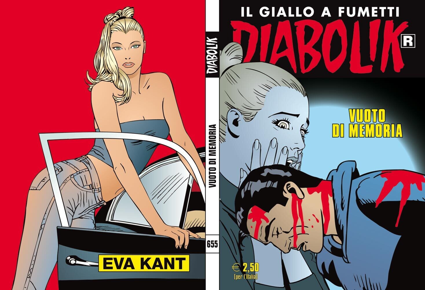 Diabolik ristampa - N.655 - VUOTO DI MEMORIA