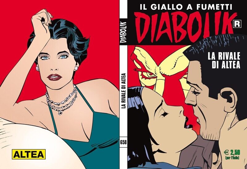 Diabolik ristampa - N.658 - LA RIVALE DI ALTEA