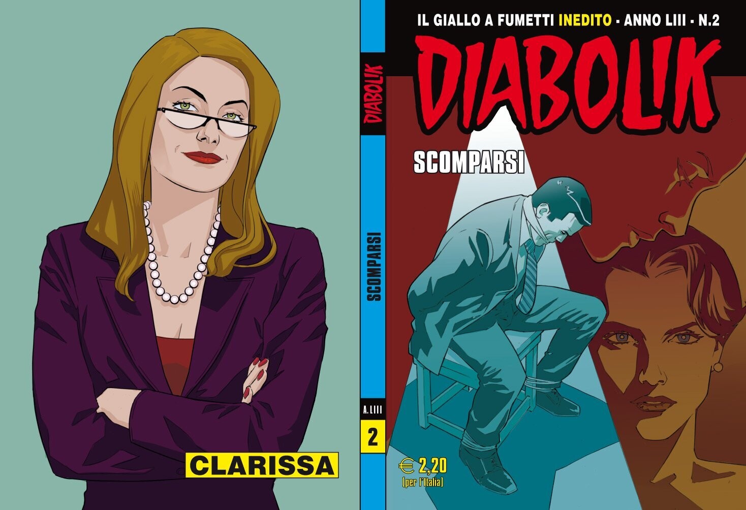 Diabolik - Anno LIII - N.2 - Scomparsi