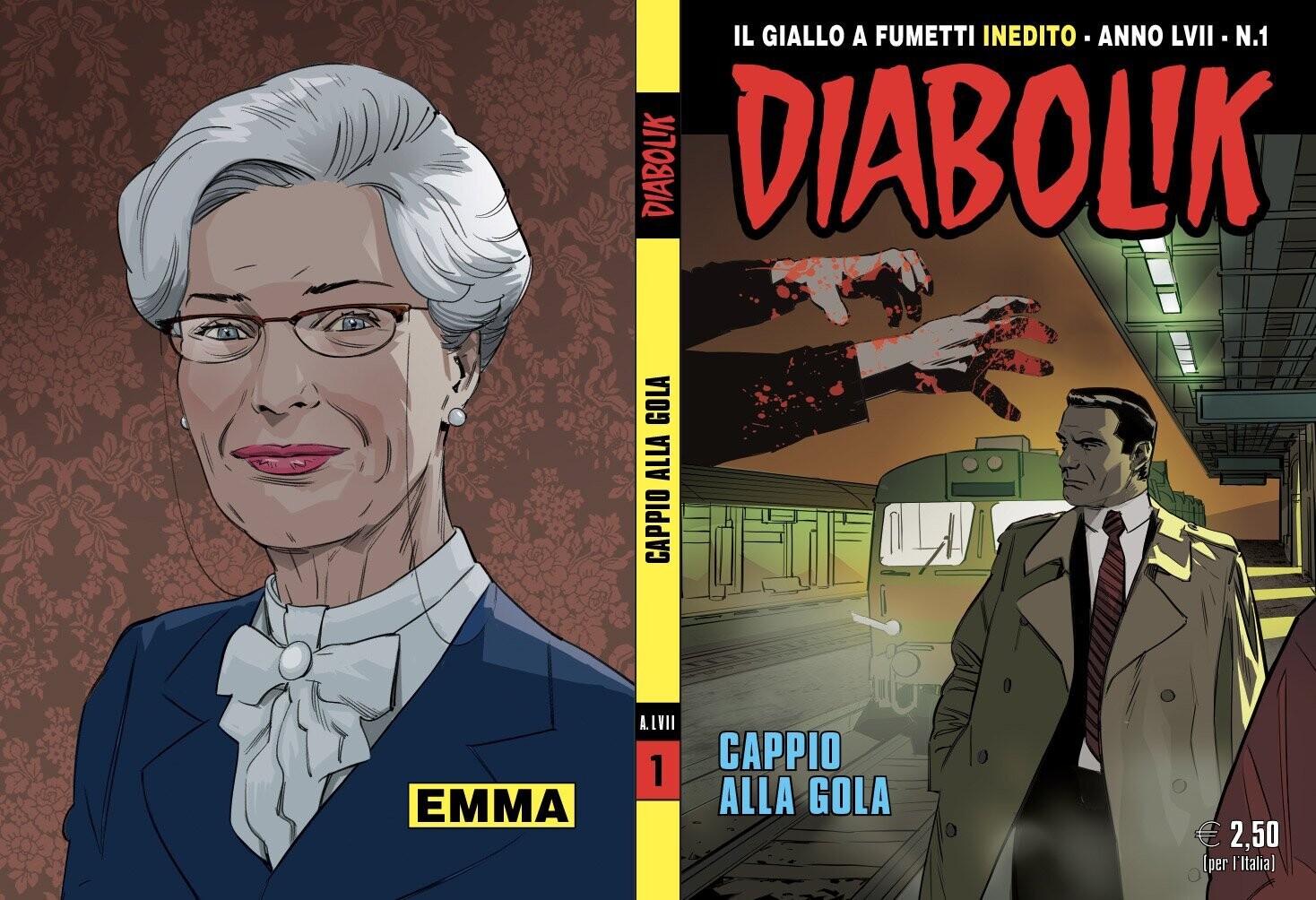 Diabolik - Anno LVII - N.1 - CAPPIO ALLA GOLA