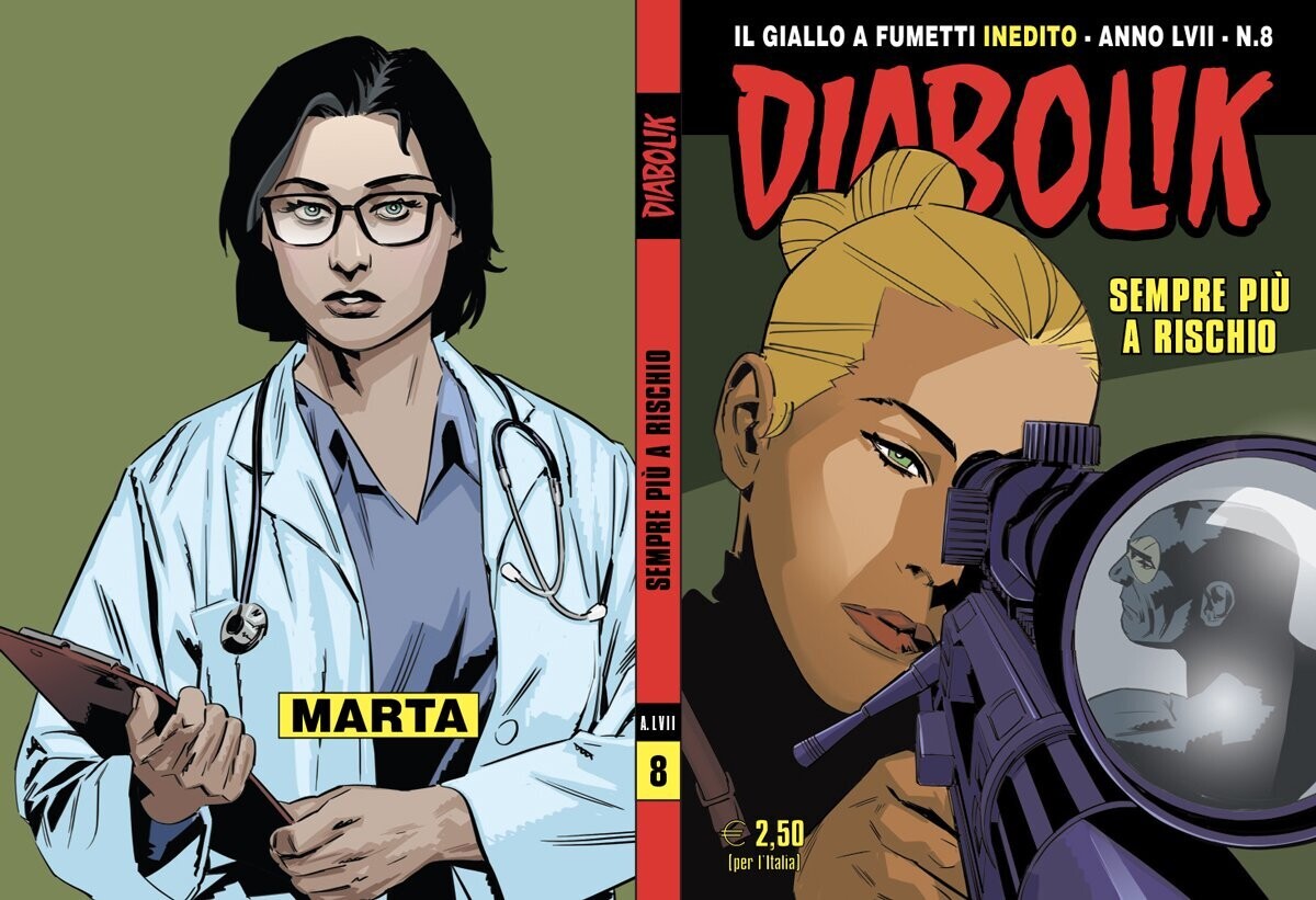 Diabolik - Anno LVII - N.8 - SEMPRE PIU' A RISCHIO