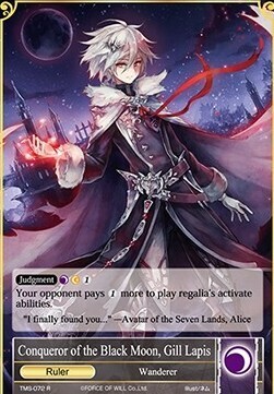 Conqueror of the Black Moon, Gill Lapis // Gill Lapis, the Primogenitor- FOW -TMS-ITA-NM-foil-full Art