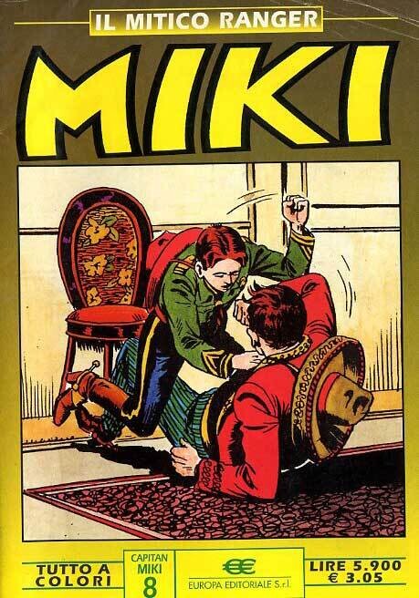 Mitico Ranger Miki N.8 - A colori - Europa editoriale srl