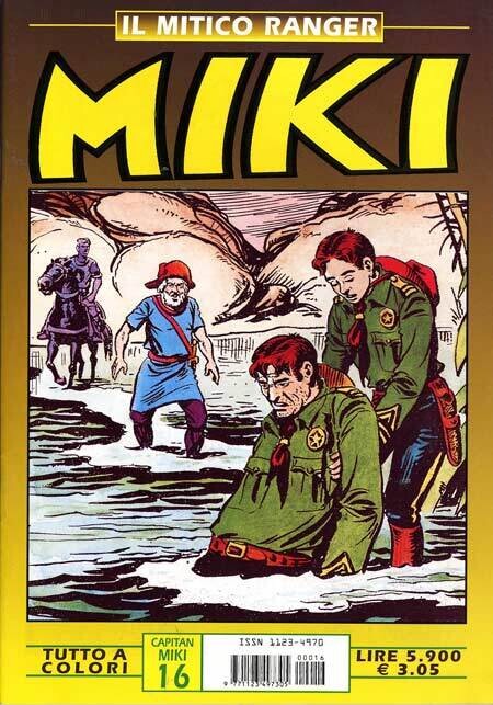 Mitico Ranger Miki N.16 - A colori - Europa editoriale srl