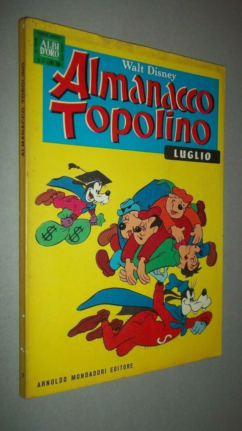 Almanacco Topolino N.7 - Luglio 1968 - Mondadori