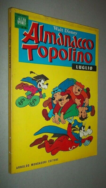 Almanacco Topolino N.7 - Luglio 1968 - Mondadori
