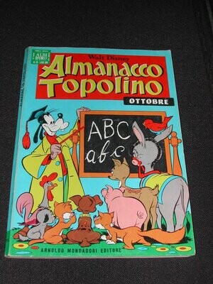 Almanacco Topolino N.10 - Ottobre 1969 - Mondadori