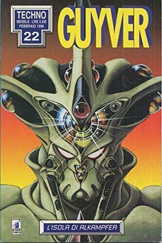 guyver N.22 l'isola di alkampfer - ed.star comics