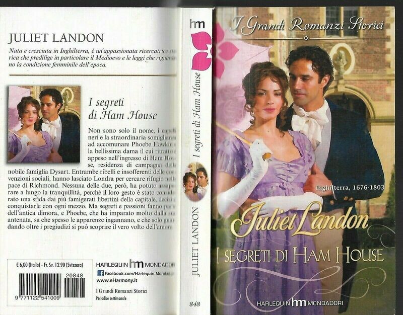 Harmony - i grandi romanzi storici N.848 - i segreti di Ham house