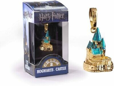 Harry Potter Hogwarts Gold Castle Lumos Charm From The Noble Collection
