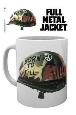 Full Metal Jacket Mug Helmet Born To Kill