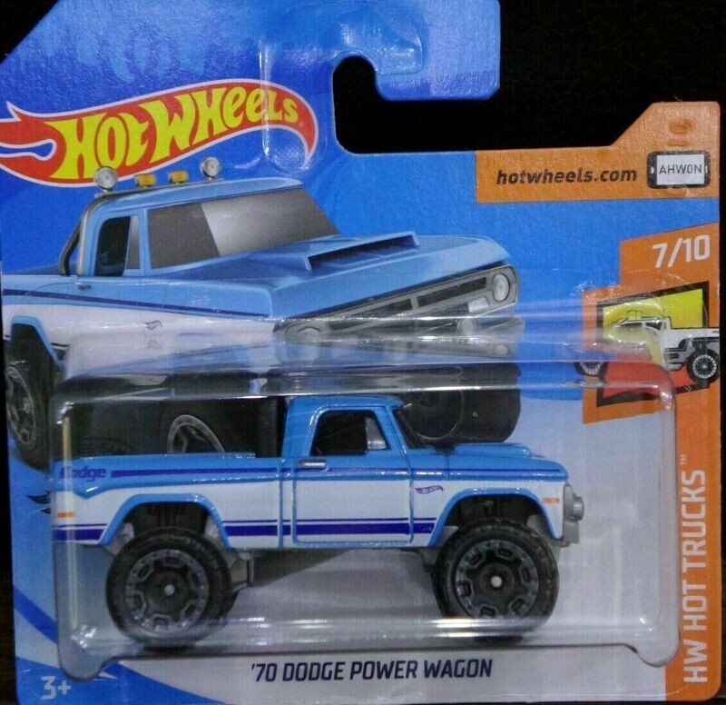 Hot wheels - GHC39 - HW Hot Trucks 2020  7/10 - 152/250 - '70 Dodge Power Wagon