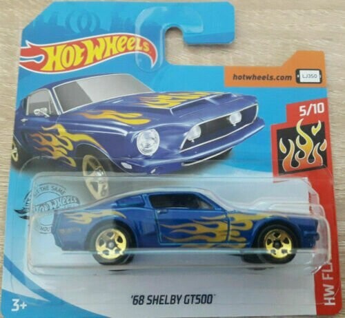 Hot wheels - GHD60 - HW Flames 2020  5/10 - 169/250 - '68 Shelby GT500