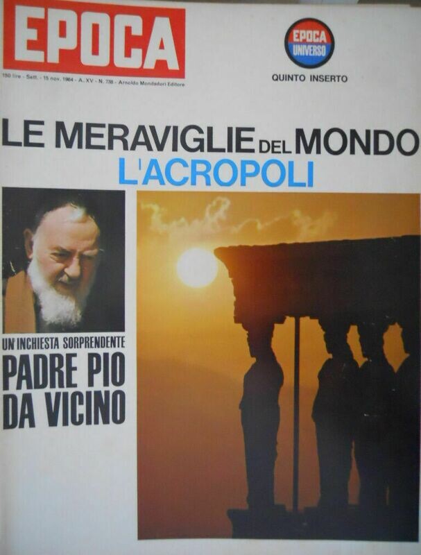 epoca rivista vintage 1964 anno XV N.738 - Mondadori ed